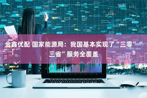金鑫优配 国家能源局：我国基本实现了“三零”“三省”服务全覆盖